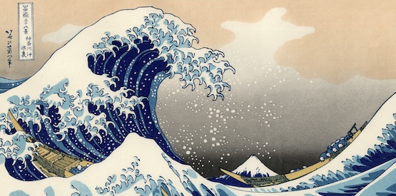 Hokusai e l’arte di ritrarre l’acqua